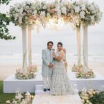 Indian beach wedding